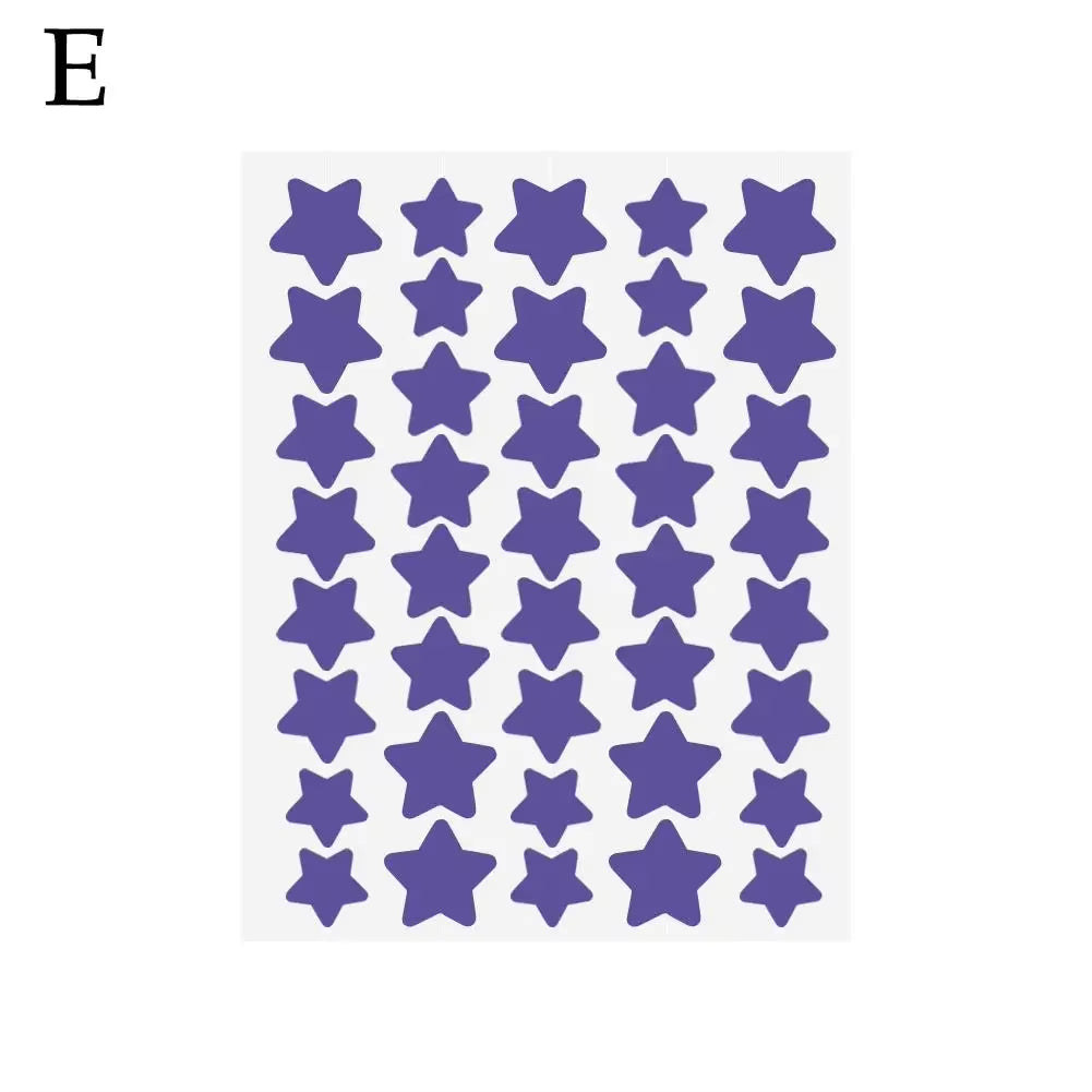 40Pcs Cute Star Colorful Invisible Acne Patch Pimple Spot Removal Stickers Men Women Face Skin Care Beauty Tool