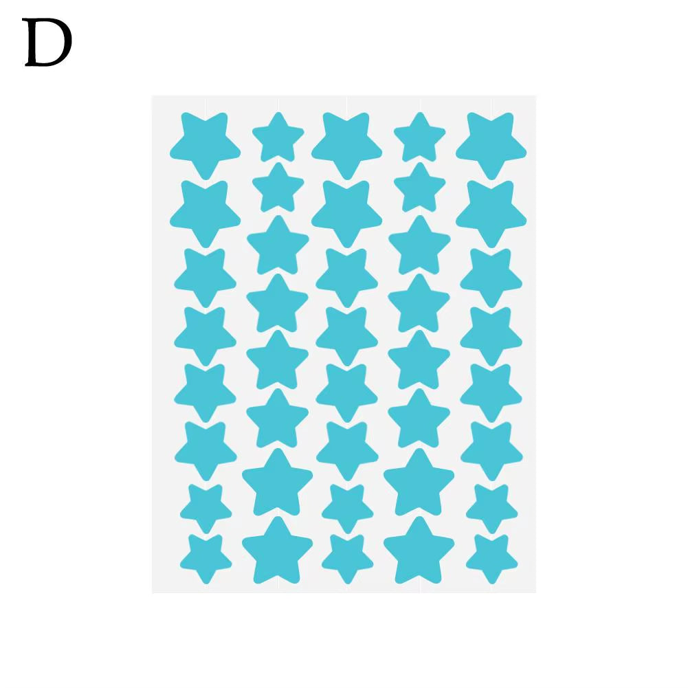 40Pcs Cute Star Colorful Invisible Acne Patch Pimple Spot Removal Stickers Men Women Face Skin Care Beauty Tool