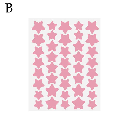 40Pcs Cute Star Colorful Invisible Acne Patch Pimple Spot Removal Stickers Men Women Face Skin Care Beauty Tool