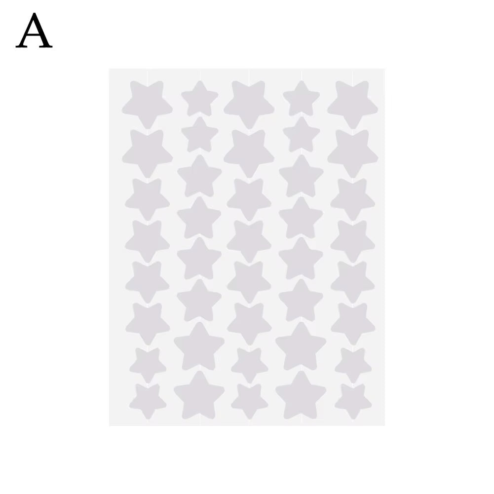 40Pcs Cute Star Colorful Invisible Acne Patch Pimple Spot Removal Stickers Men Women Face Skin Care Beauty Tool